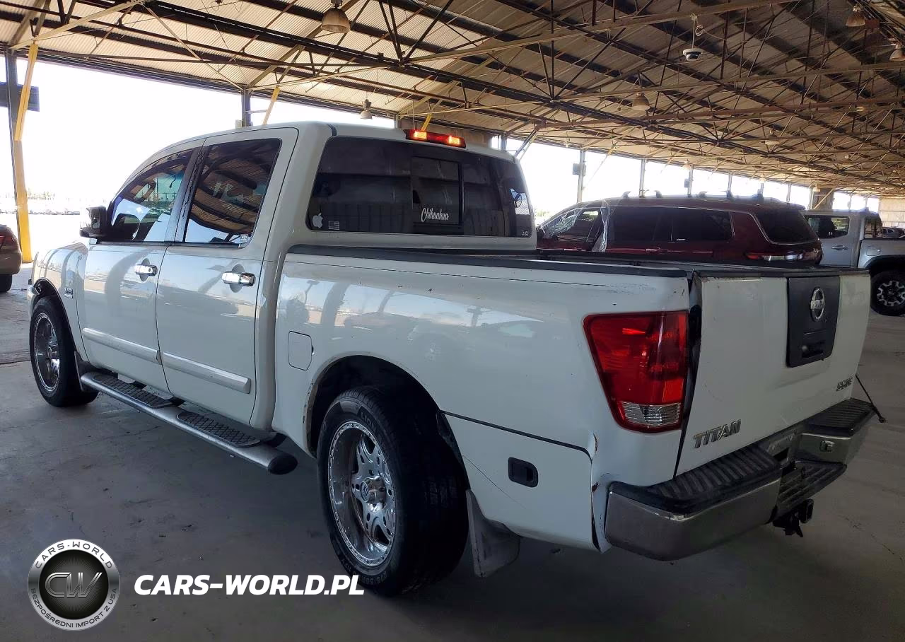 2004 Nissan Titan Xe VIN:1N6AA07A74N592700 - 2