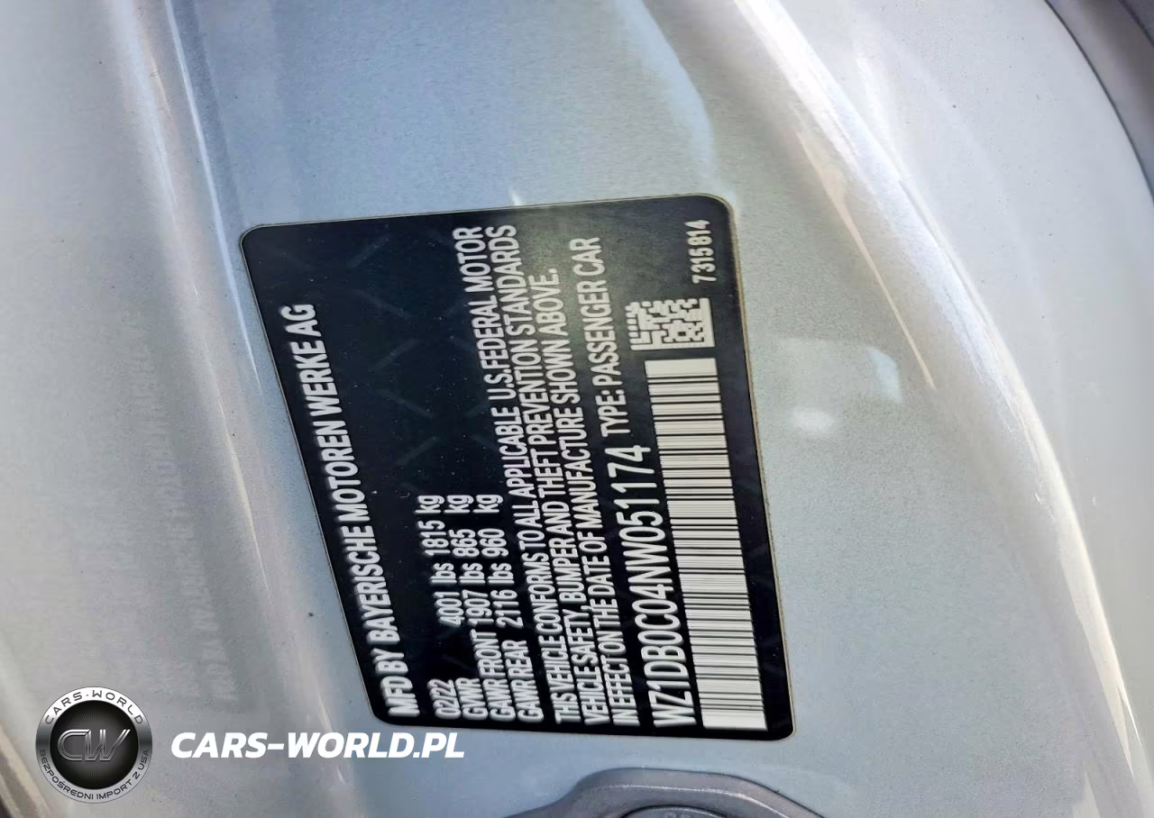 2022 Toyota Gr Supra 3.0 VIN:WZ1DB0C04NW051174 - 12