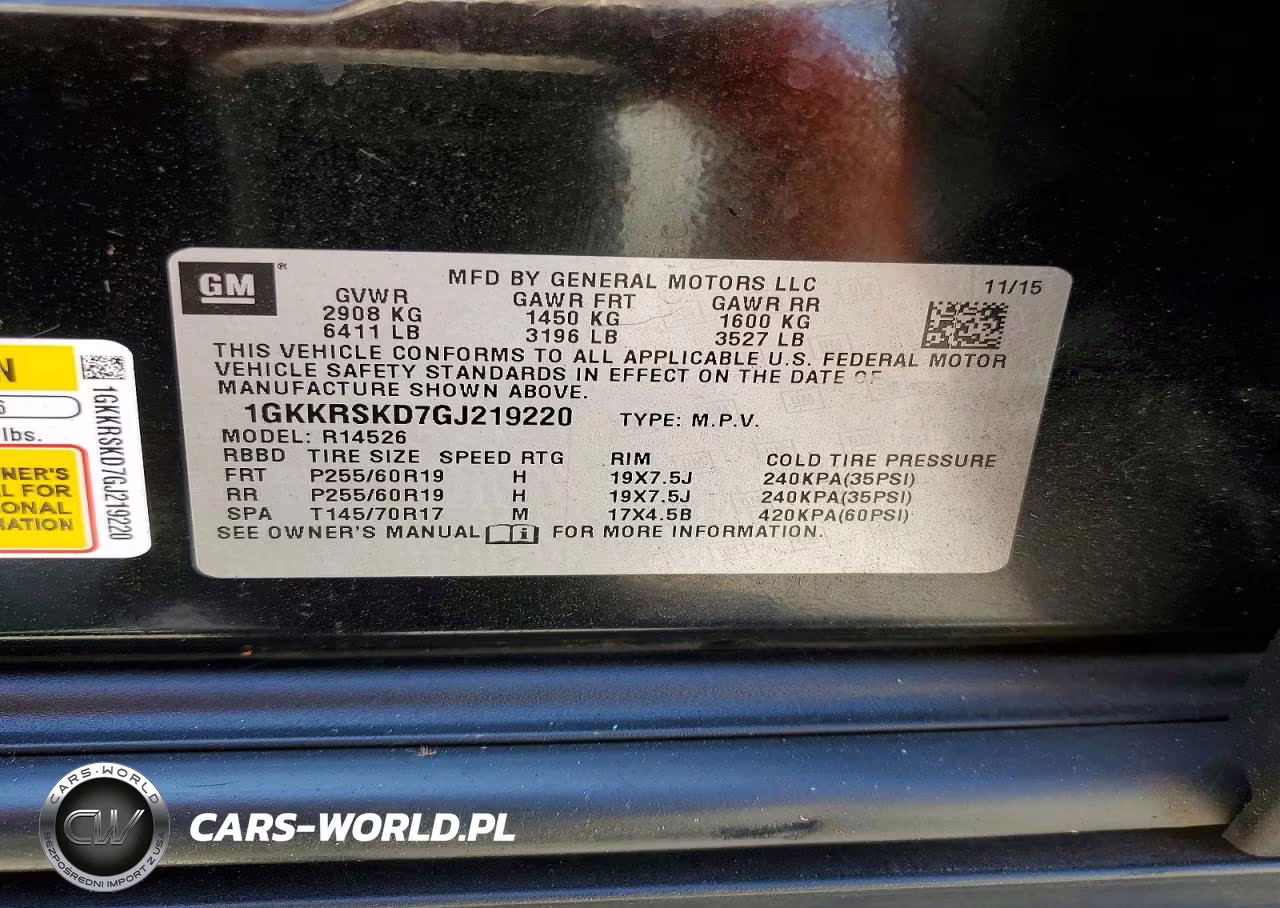 2016 GMC Acadia Slt-2 VIN:1GKKRSKD7GJ219220 - 13