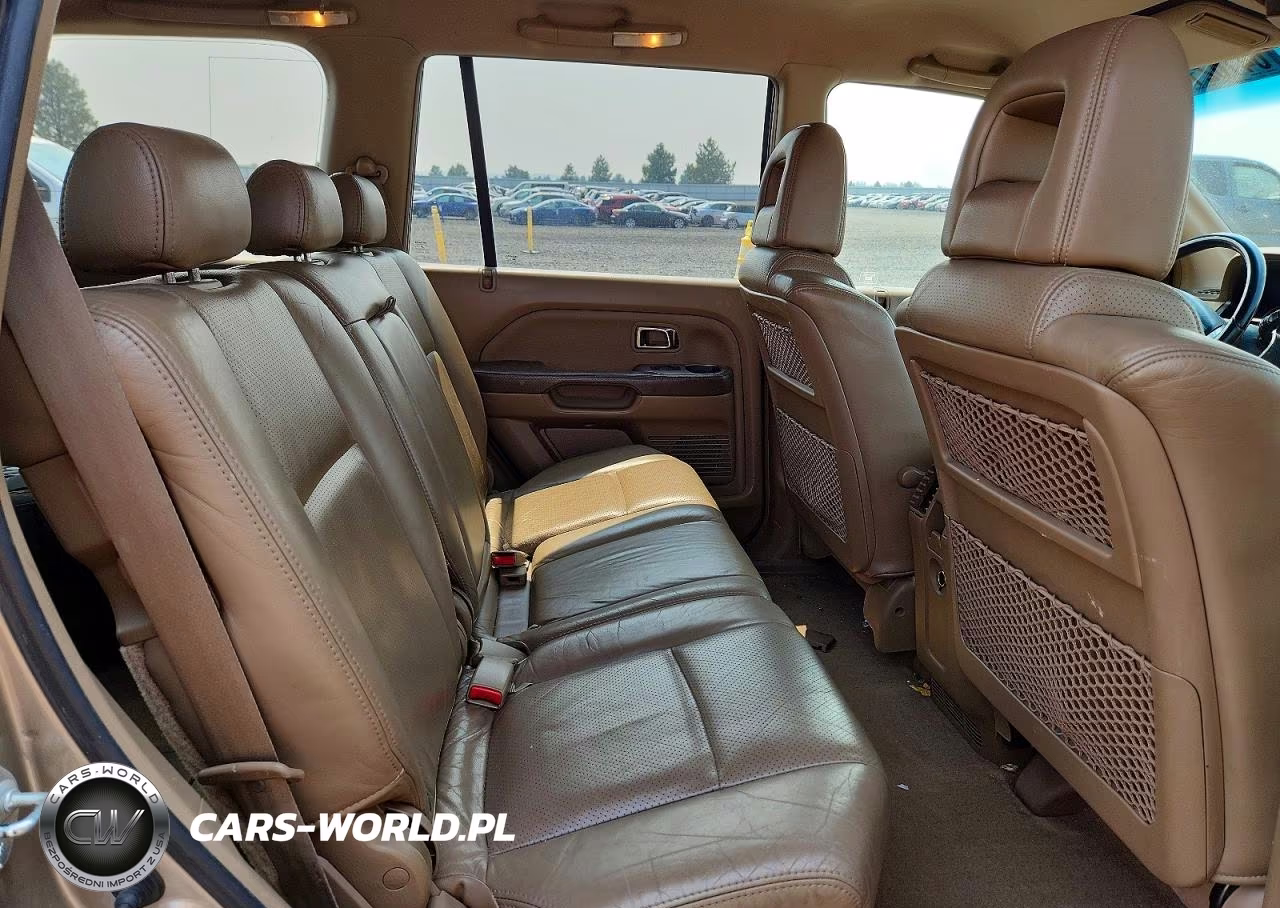 2004 Honda Pilot Exl VIN:2HKYF18514H500037 - 11