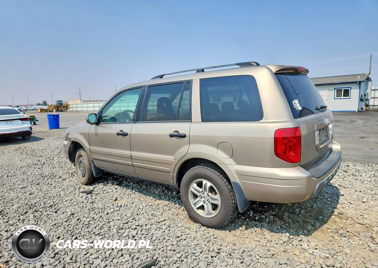 2004 Honda Pilot Exl VIN:2HKYF18514H500037 - 2