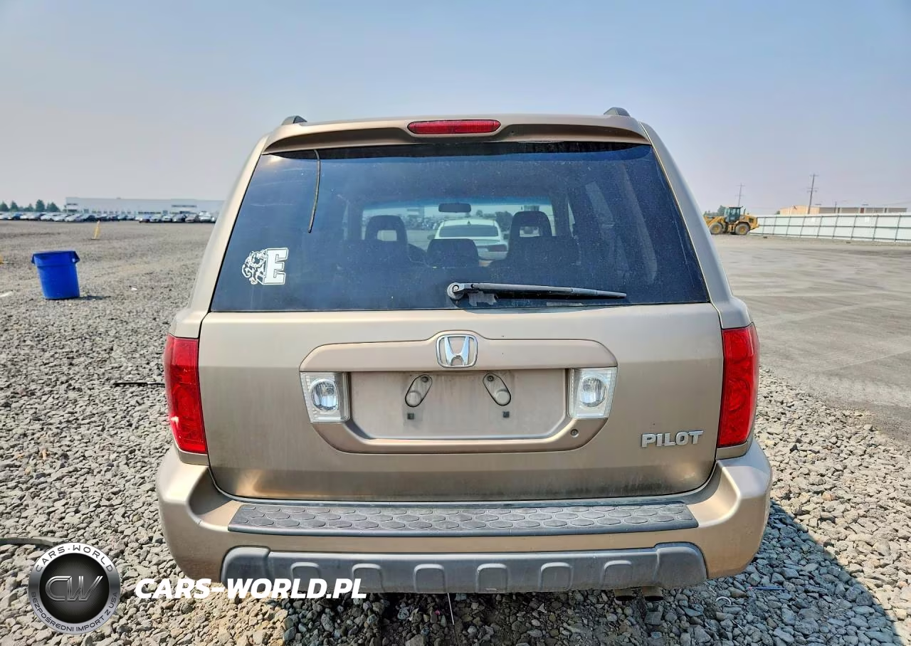 2004 Honda Pilot Exl VIN:2HKYF18514H500037 - 6