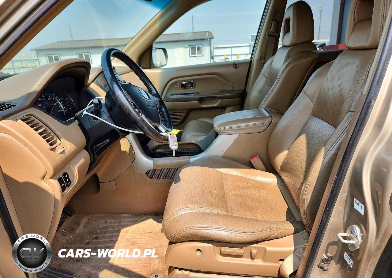 2004 Honda Pilot Exl VIN:2HKYF18514H500037 - 7