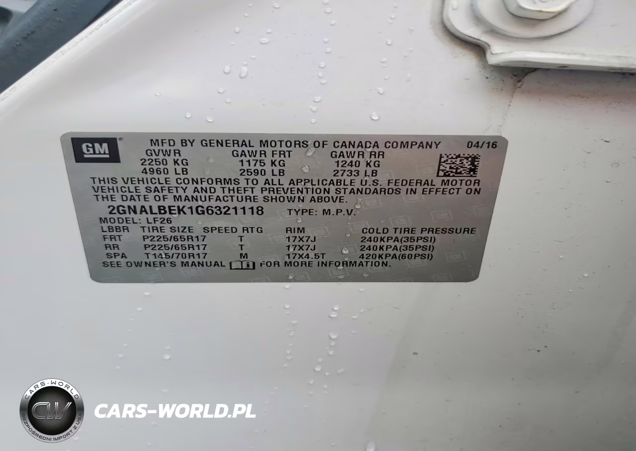 2016 Chevrolet Equinox Ls VIN:2GNALBEK1G6321118 - 12