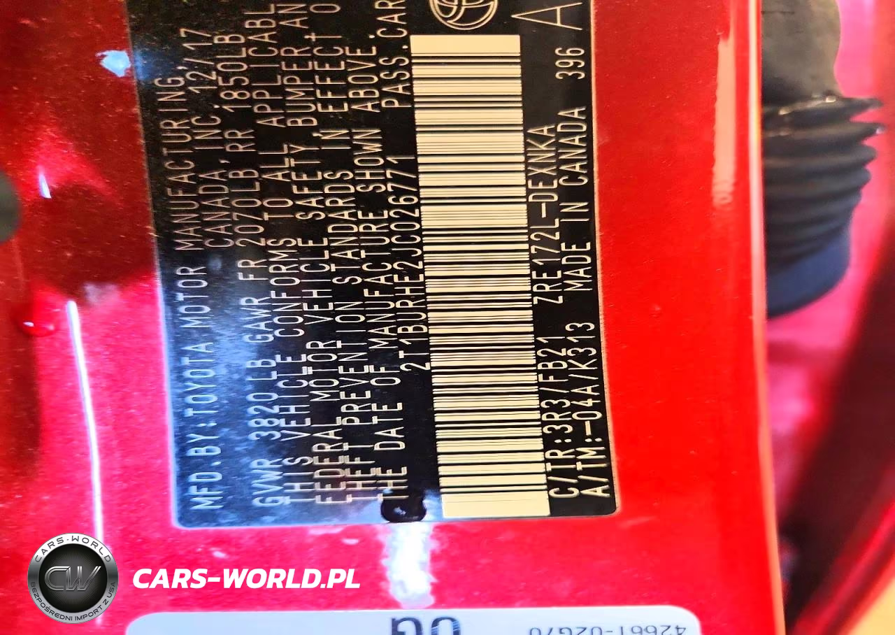2018 Toyota Corolla Le VIN:2T1BURHE2JC026771 - 12