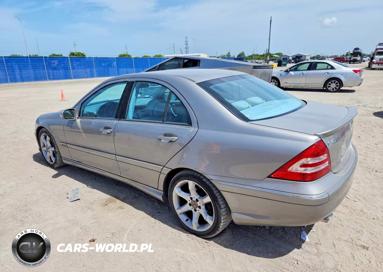 2007 Merz C 230 VIN:WDBRF52H77F932482 - 2