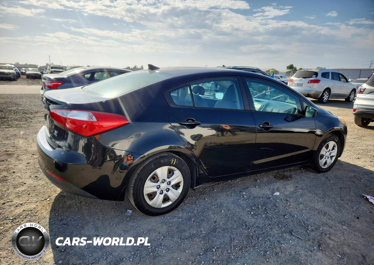 2014 Kia Forte Lx VIN:KNAFK4A66E5078546 - 3