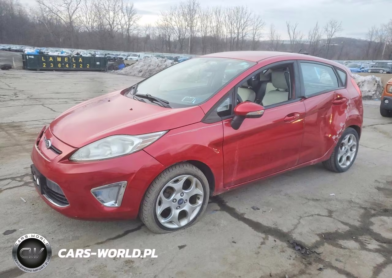 2012 Ford Fiesta Ses VIN:3FADP4FJ6CM160248 - 2