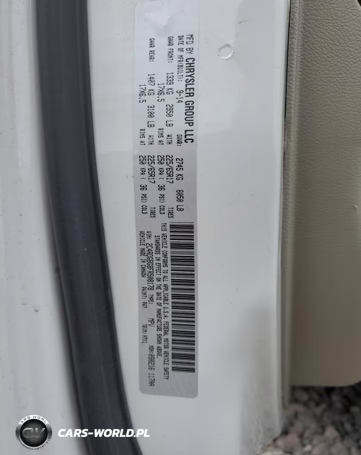 2015 Dodge Grand Caravan Se Se VIN:2C4RDGBG8FR508178 - 14