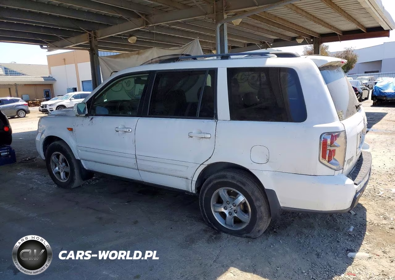 2008 Honda Pilot Exl VIN:5FNYF18588B048902 - 2