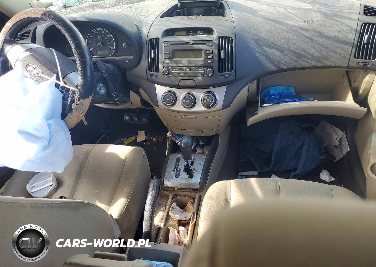 2010 Hyundai Elantra Gls VIN:KMHDU4AD3AU134943 - 8