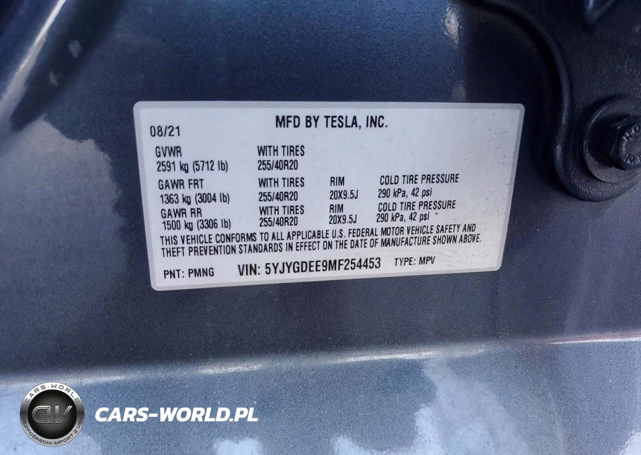 2021 Tesla Model Y VIN:5YJYGDEE9MF254453 - 13
