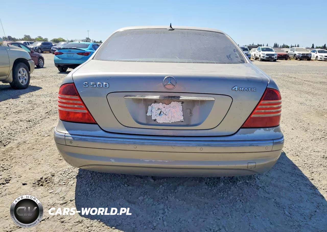 2003 Mercedes-Benz S 500 4Matic VIN:WDBNG84J83A347818 - 6