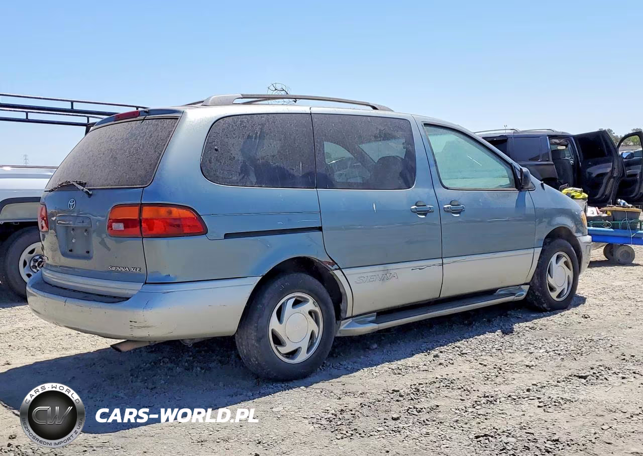 2000 Toyota Sienna Xle VIN:4T3ZF13C0YU300677 - 3