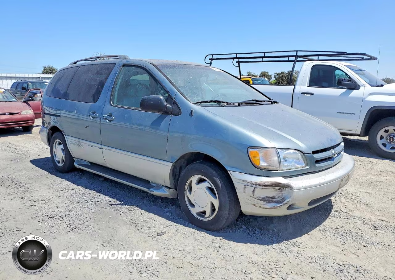 2000 Toyota Sienna Xle VIN:4T3ZF13C0YU300677 - 4