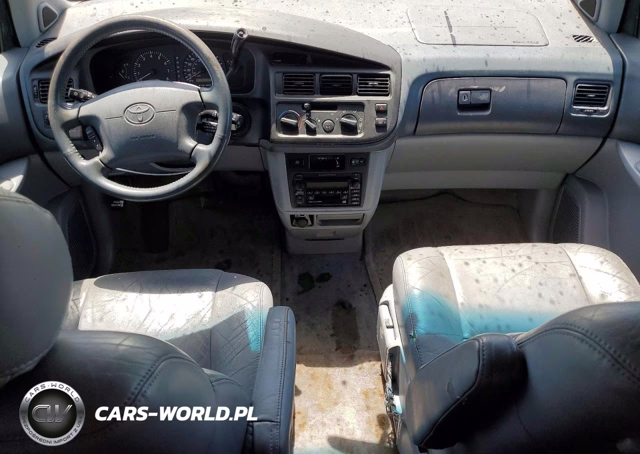 2000 Toyota Sienna Xle VIN:4T3ZF13C0YU300677 - 8
