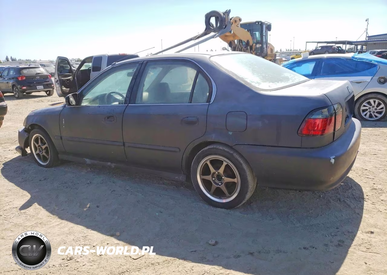 1998 Honda Civic Lx VIN:JHMEJ6678WS015061 - 2