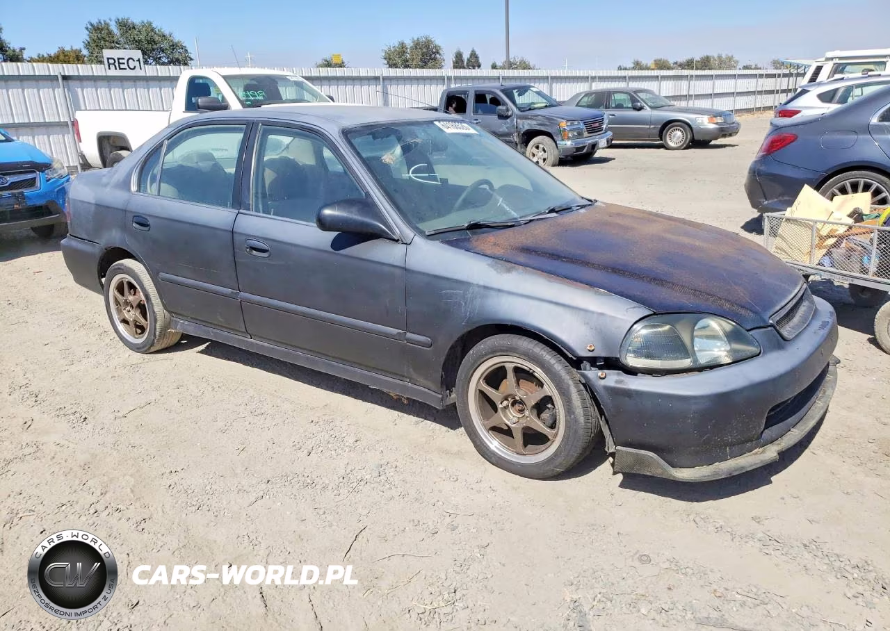 1998 Honda Civic Lx VIN:JHMEJ6678WS015061 - 4