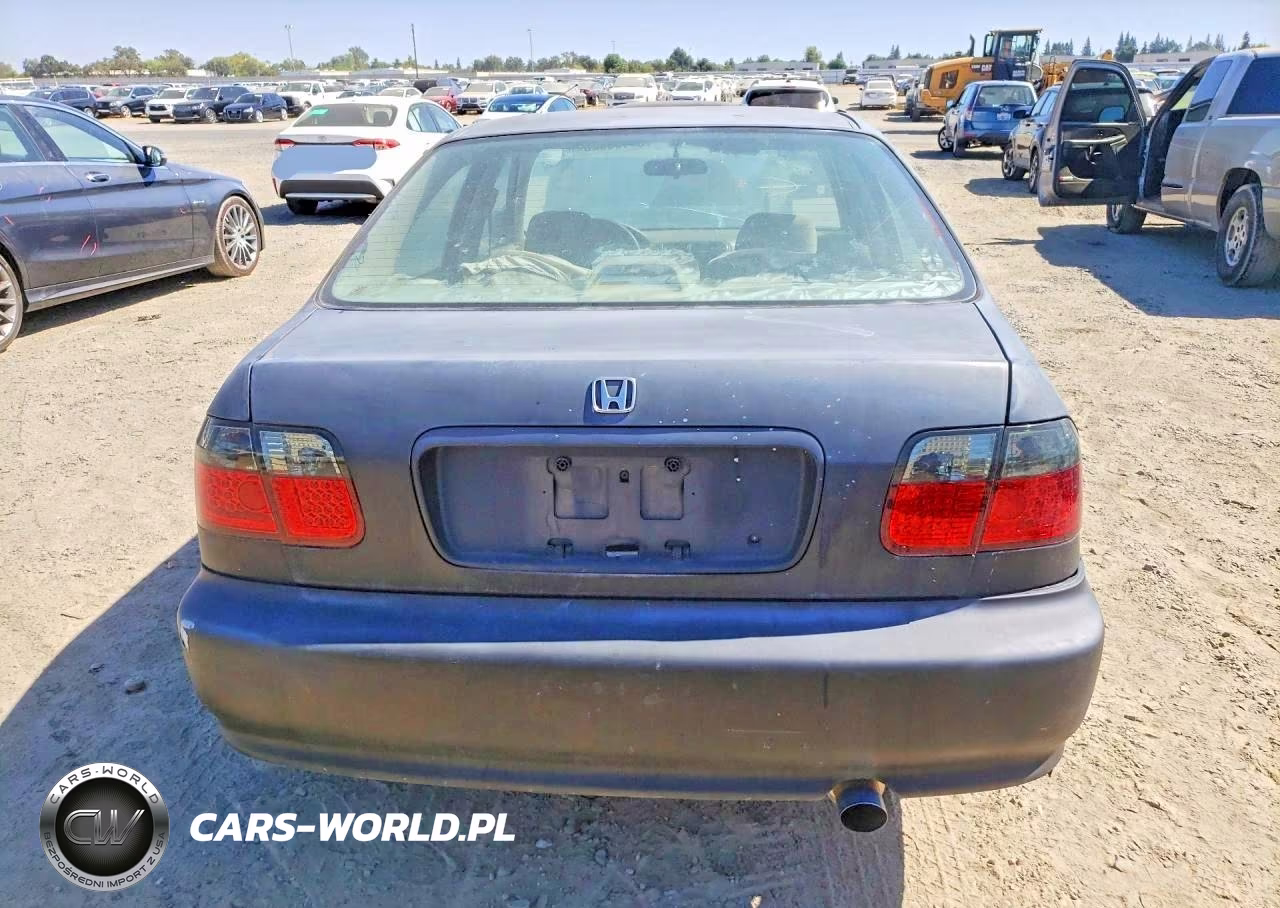 1998 Honda Civic Lx VIN:JHMEJ6678WS015061 - 6