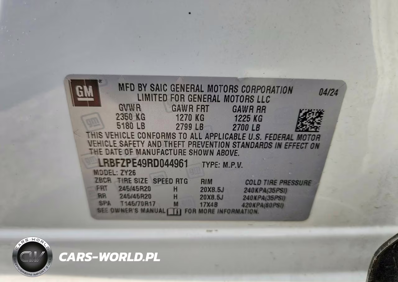 2024 Buick Envision Essence VIN:LRBFZPE49RD044961 - 13