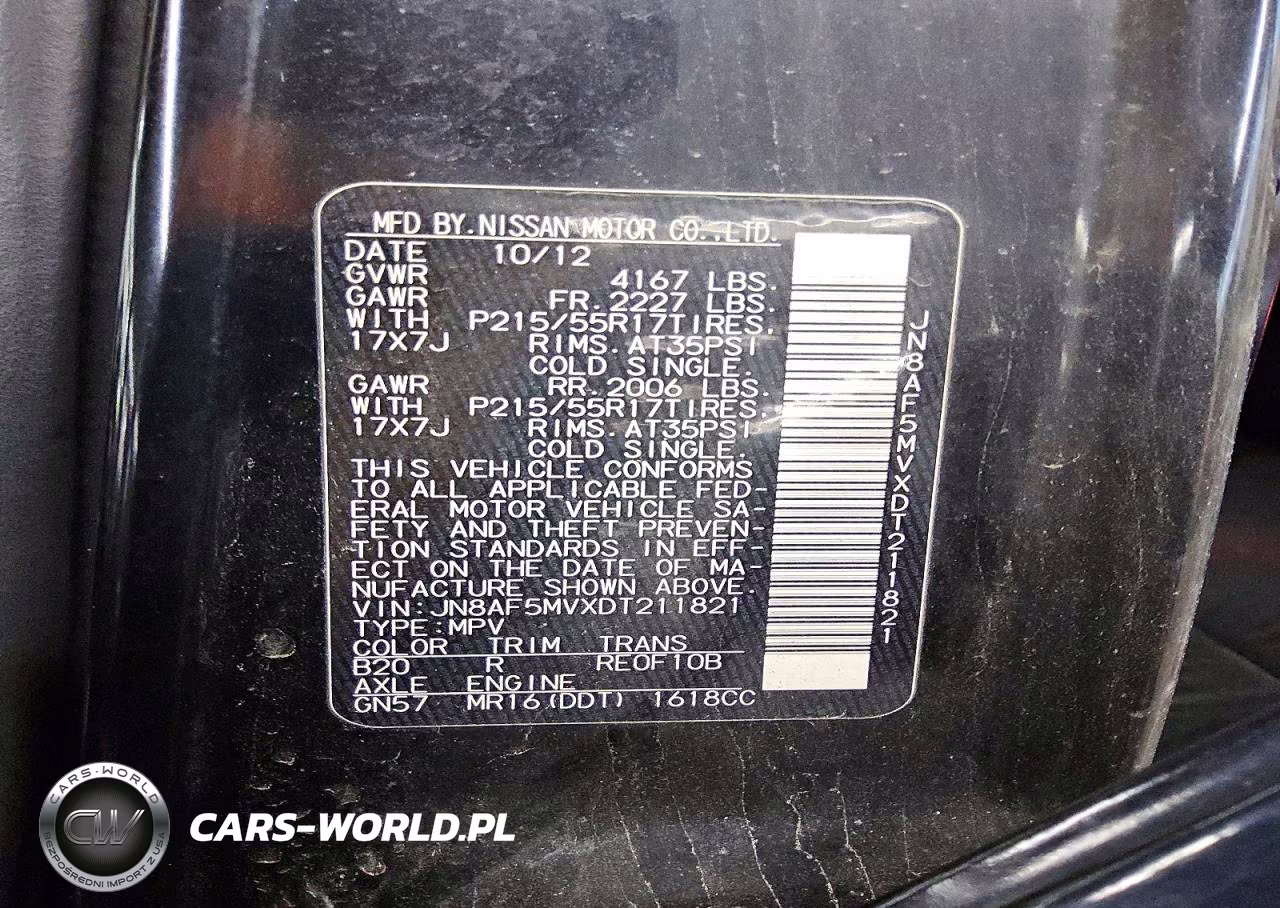 2013 Nissan Juke S VIN:JN8AF5MVXDT211821 - 13