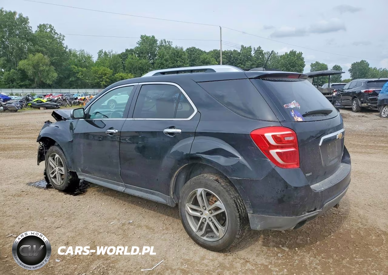 2016 Chevrolet Equinox Ltz VIN:2GNFLGE39G6105593 - 2