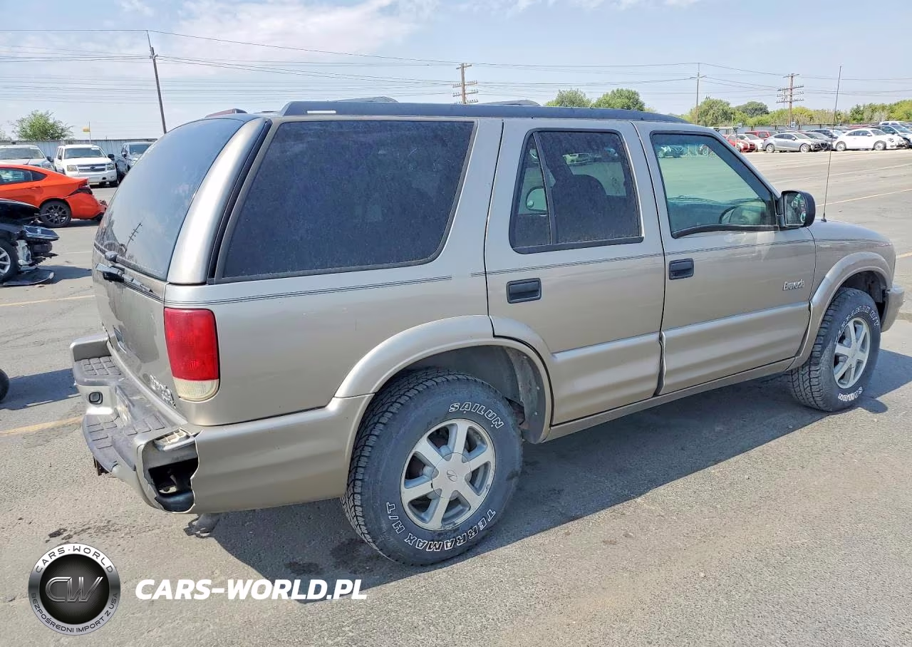 2000 Oldsmobile Bravada VIN:1GHDT13W5Y2233557 - 3