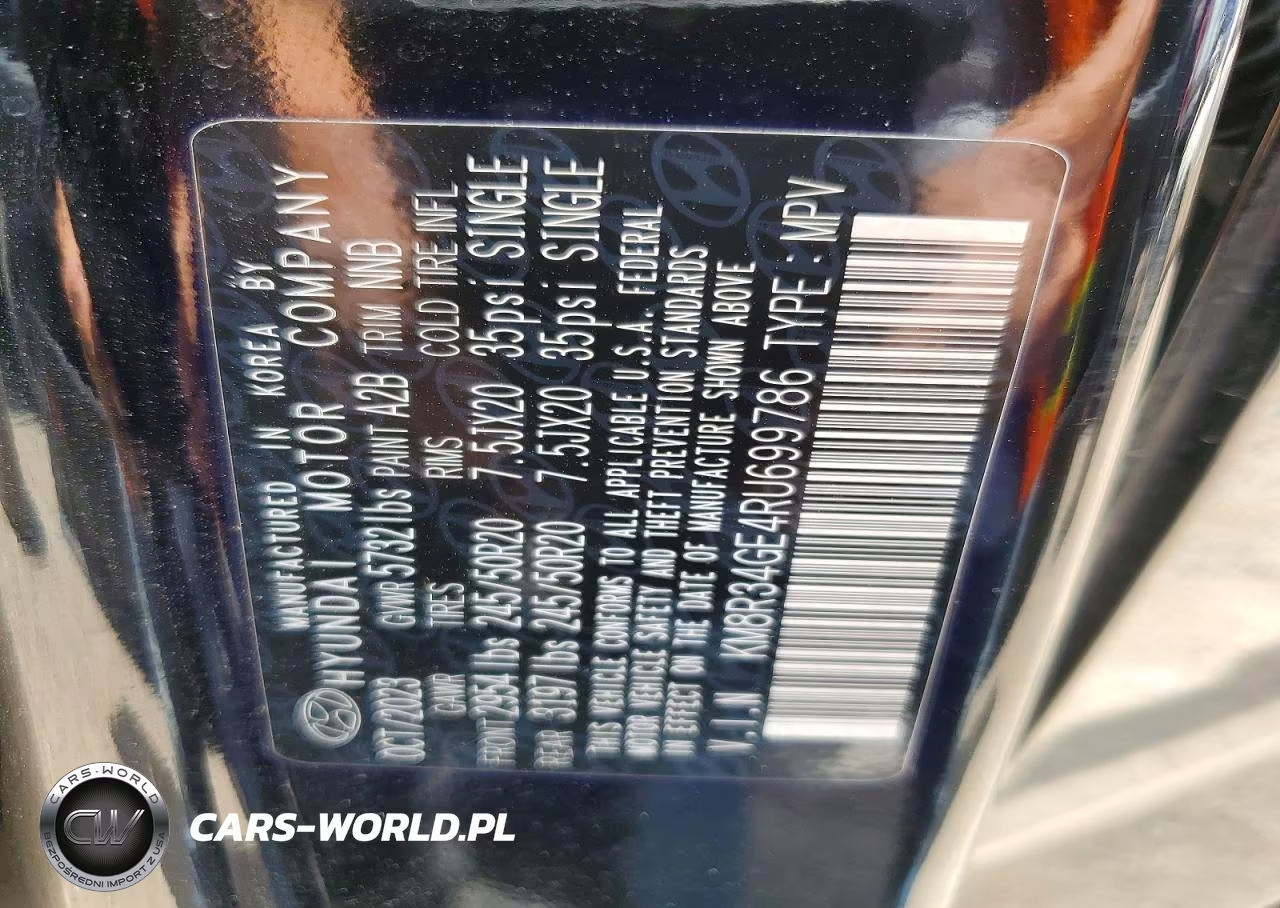 2024 Hyundai Palisade Xrt VIN:KM8R34GE4RU699786 - 13