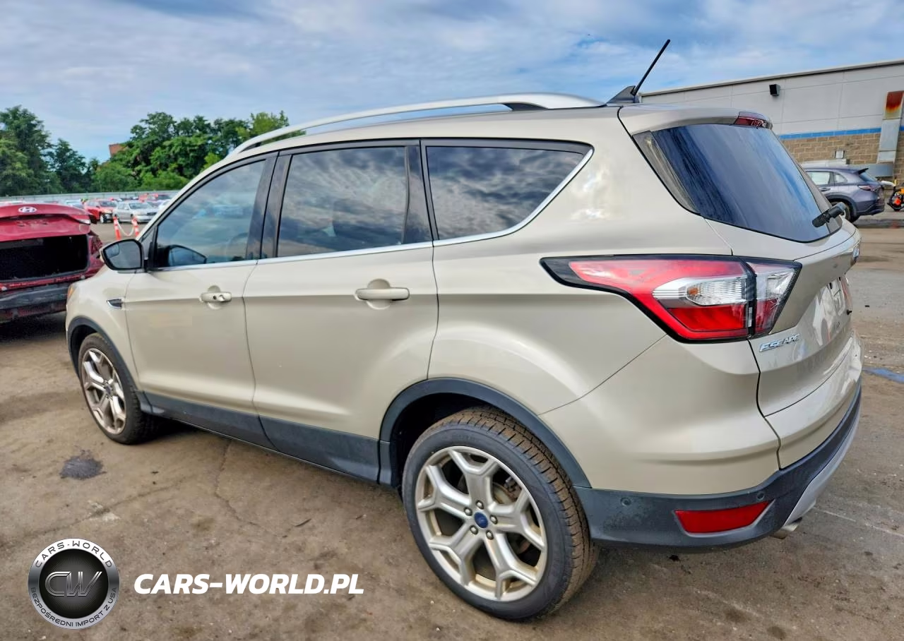 2018 Ford Escape Titanium VIN:1FMCU0J98JUA54652 - 2