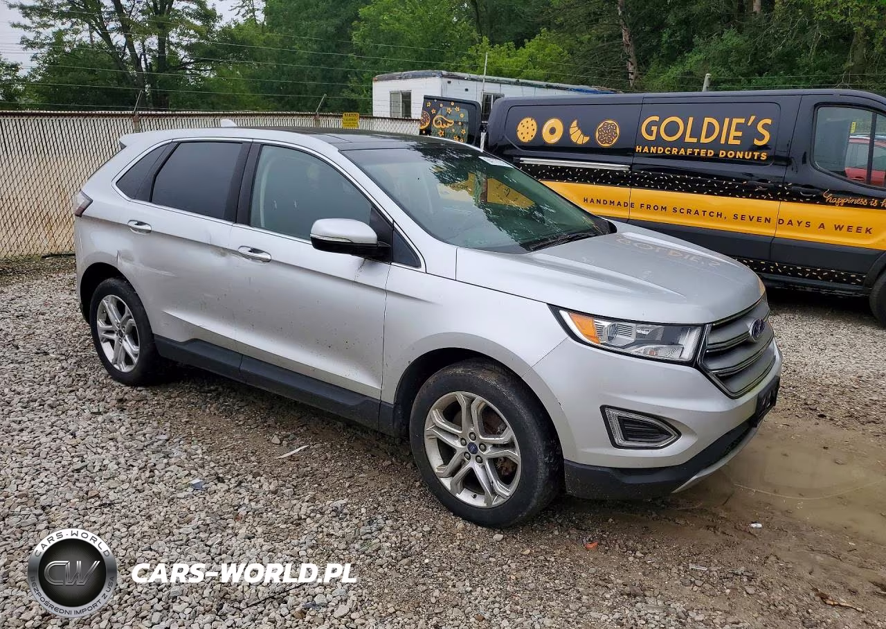 2017 Ford Edge Titanium VIN:2FMPK4K92HBC03280 - 4