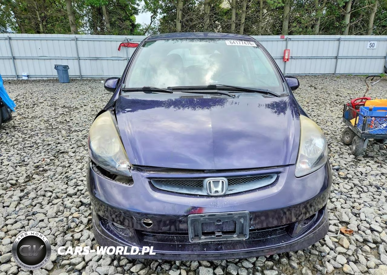 2008 Honda Fit Sport VIN:JHMGD38698S058460 - 5
