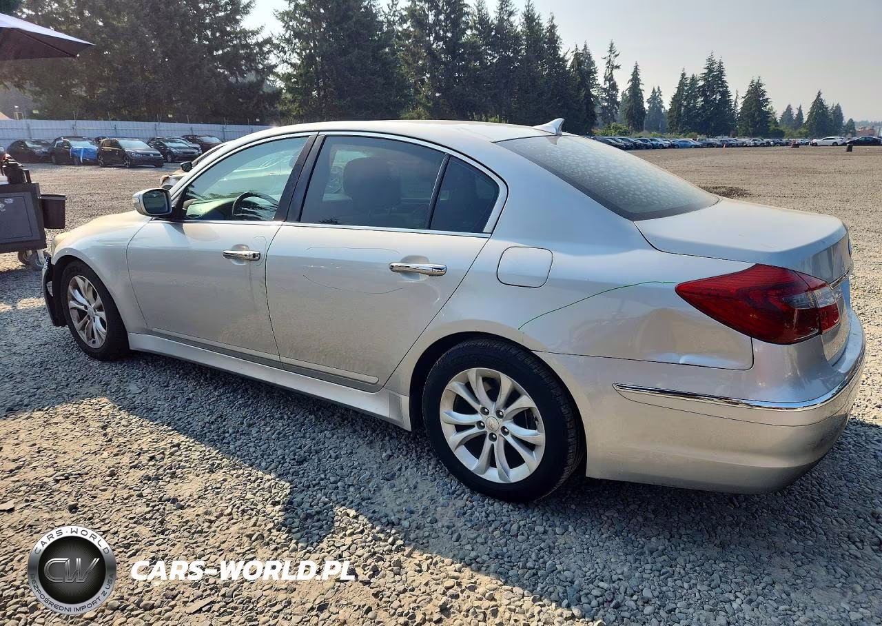 2012 Hyundai Genesis 3.8L VIN:KMHGC4DD0CU191390 - 2