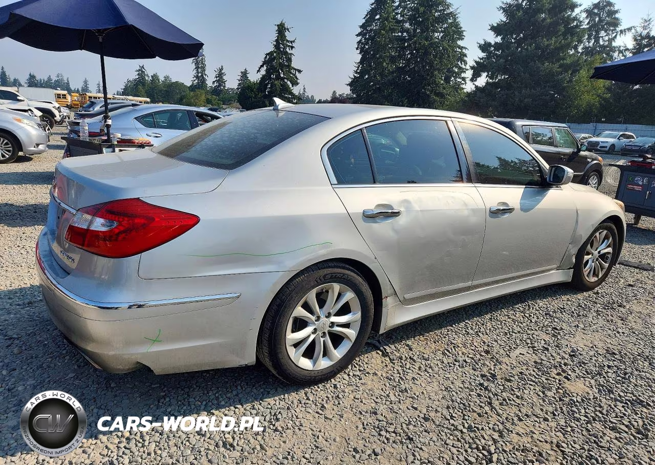 2012 Hyundai Genesis 3.8L VIN:KMHGC4DD0CU191390 - 3