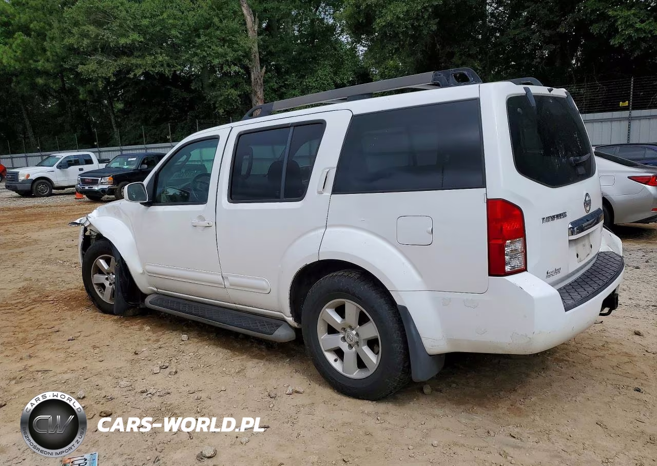 2008 Nissan Pathfinder S VIN:5N1AR18U58C648057 - 2