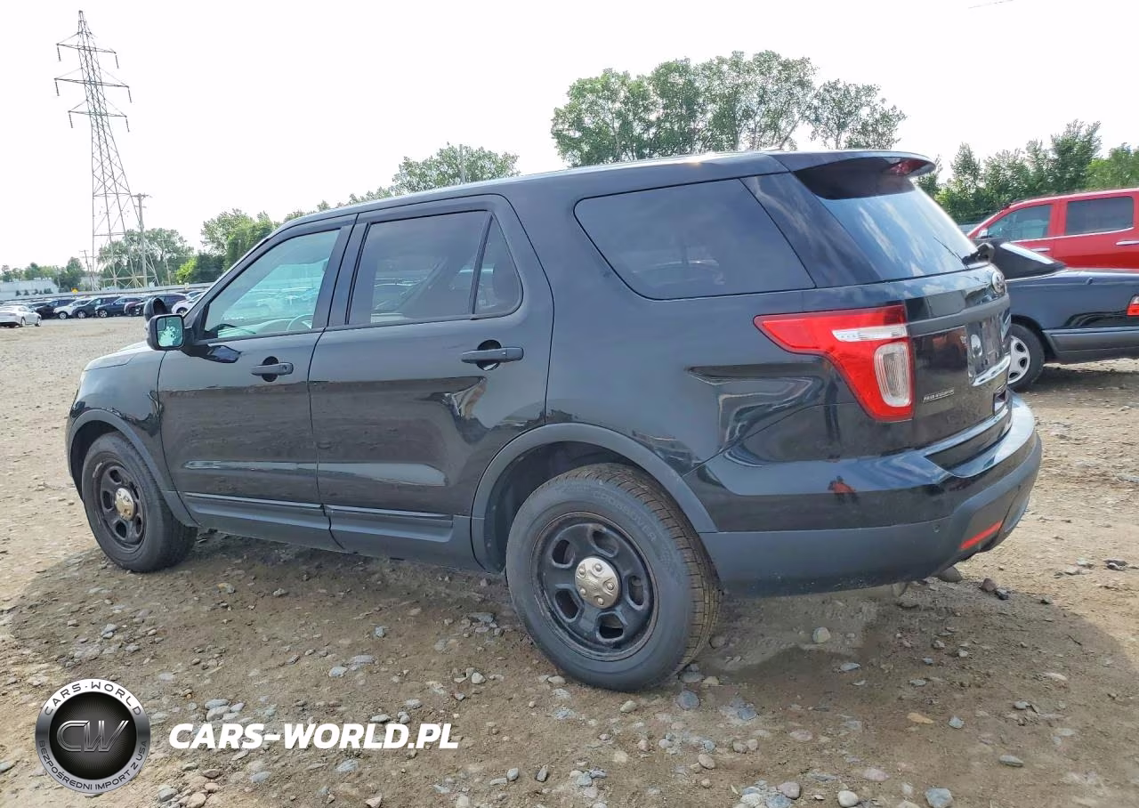 2013 Ford Explorer Police Interceptor VIN:1FM5K8AR6DGC25804 - 2