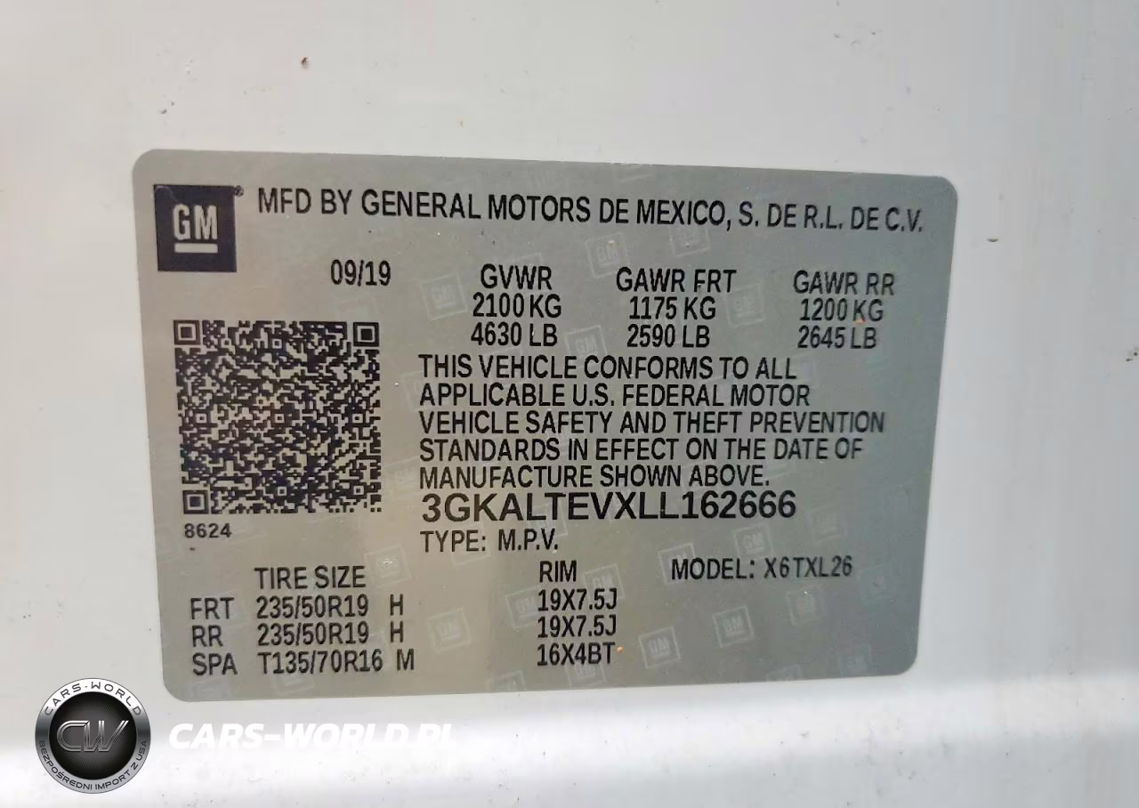 2020 GMC Terrain Sle VIN:3GKALTEVXLL162666 - 13