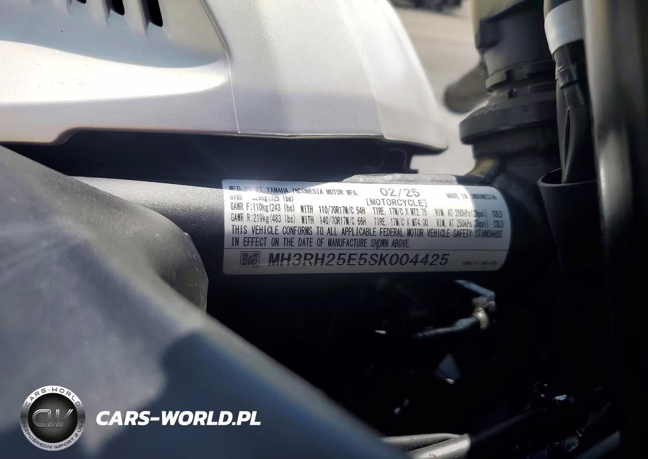 2025 Yamaha Yfz320 A VIN:MH3RH25E5SK004425 - 9
