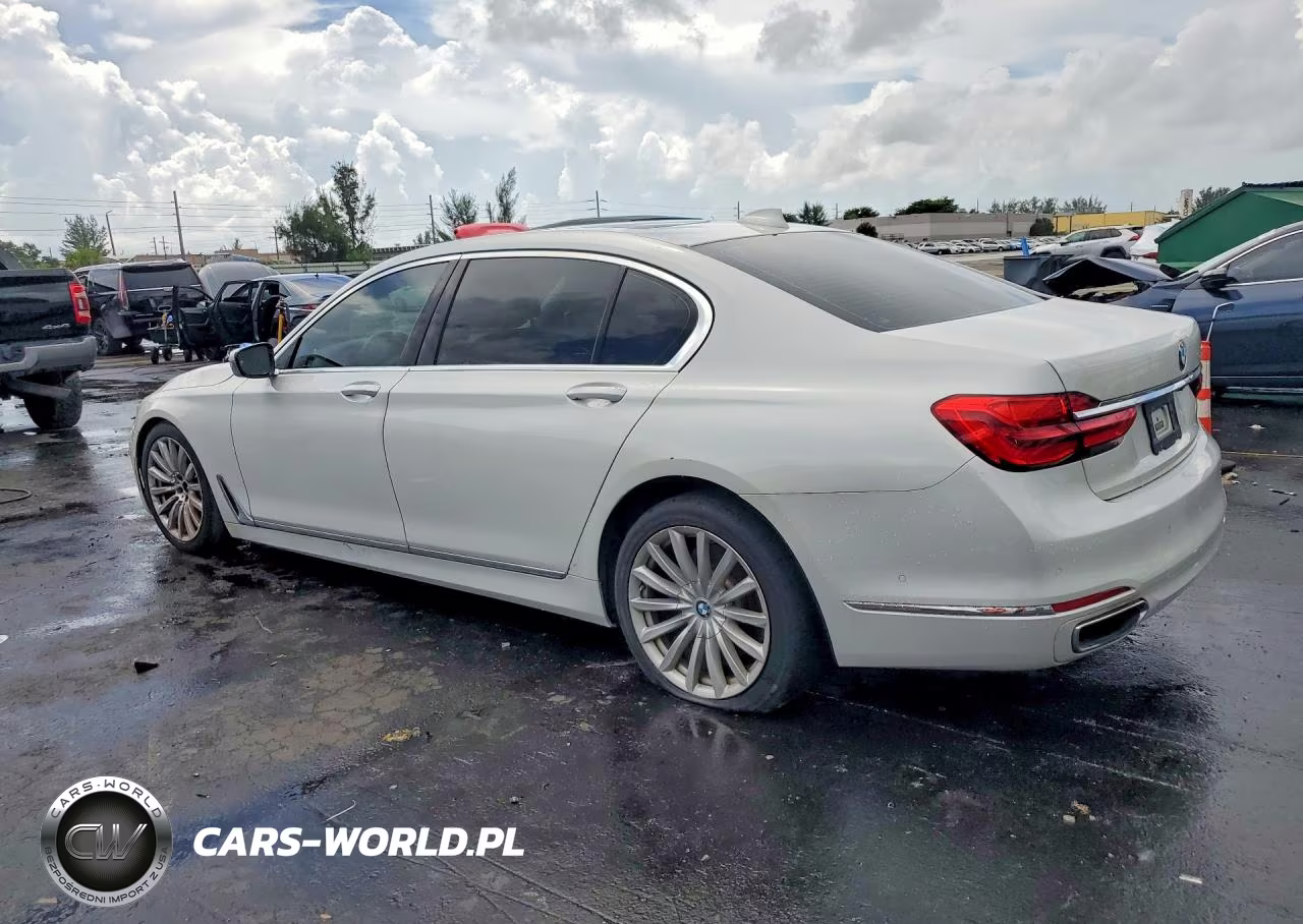 2016 BMW 740 I VIN:WBA7E2C51GG547862 - 2