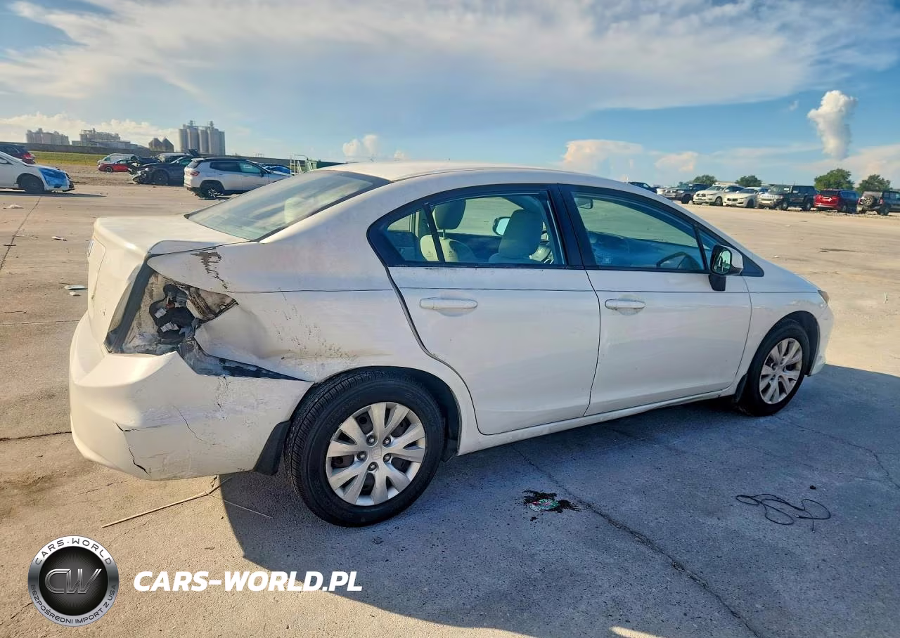 2012 Honda Civic Lx VIN:2HGFB2F50CH577860 - 3
