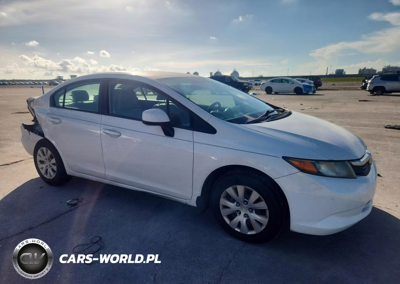 2012 Honda Civic Lx VIN:2HGFB2F50CH577860 - 4