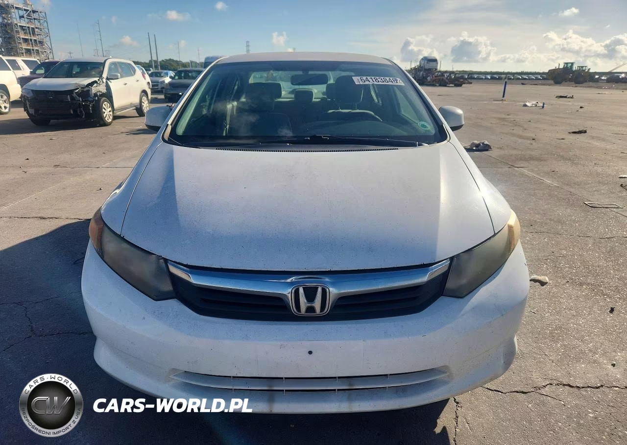 2012 Honda Civic Lx VIN:2HGFB2F50CH577860 - 5