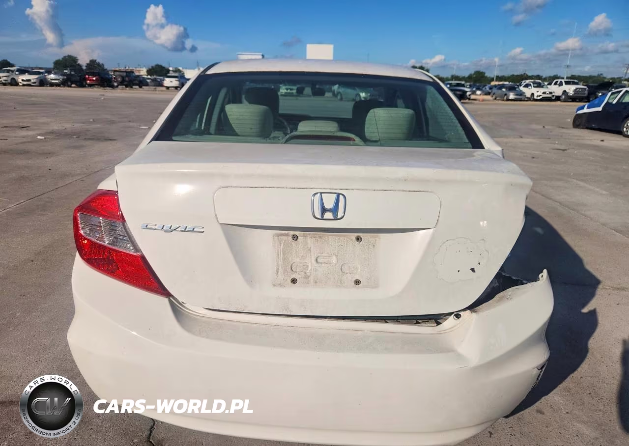 2012 Honda Civic Lx VIN:2HGFB2F50CH577860 - 6
