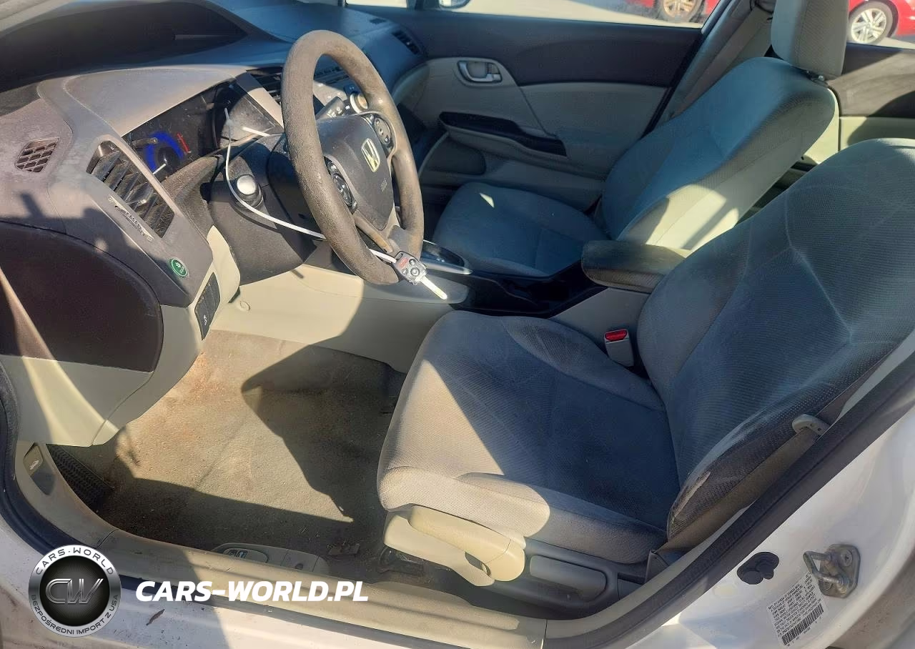 2012 Honda Civic Lx VIN:2HGFB2F50CH577860 - 7