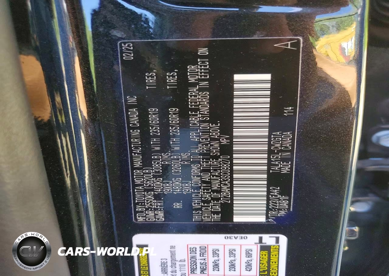 2025 Lexus Rx 350 Premium VIN:2T2BAMCA3SC098270 - 12