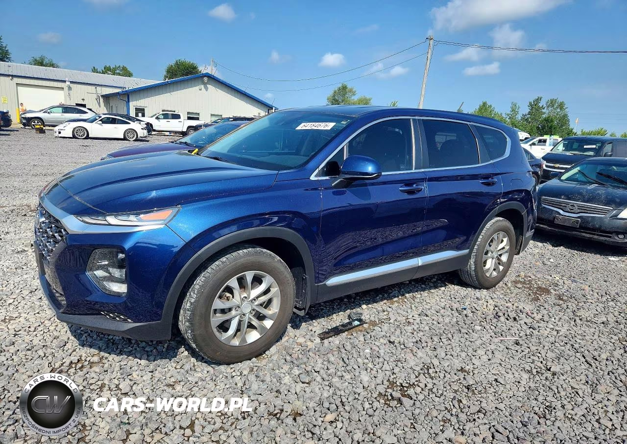 2019 Hyundai Santa Fe Se VIN:5NMS2CAD5KH125259 - 1