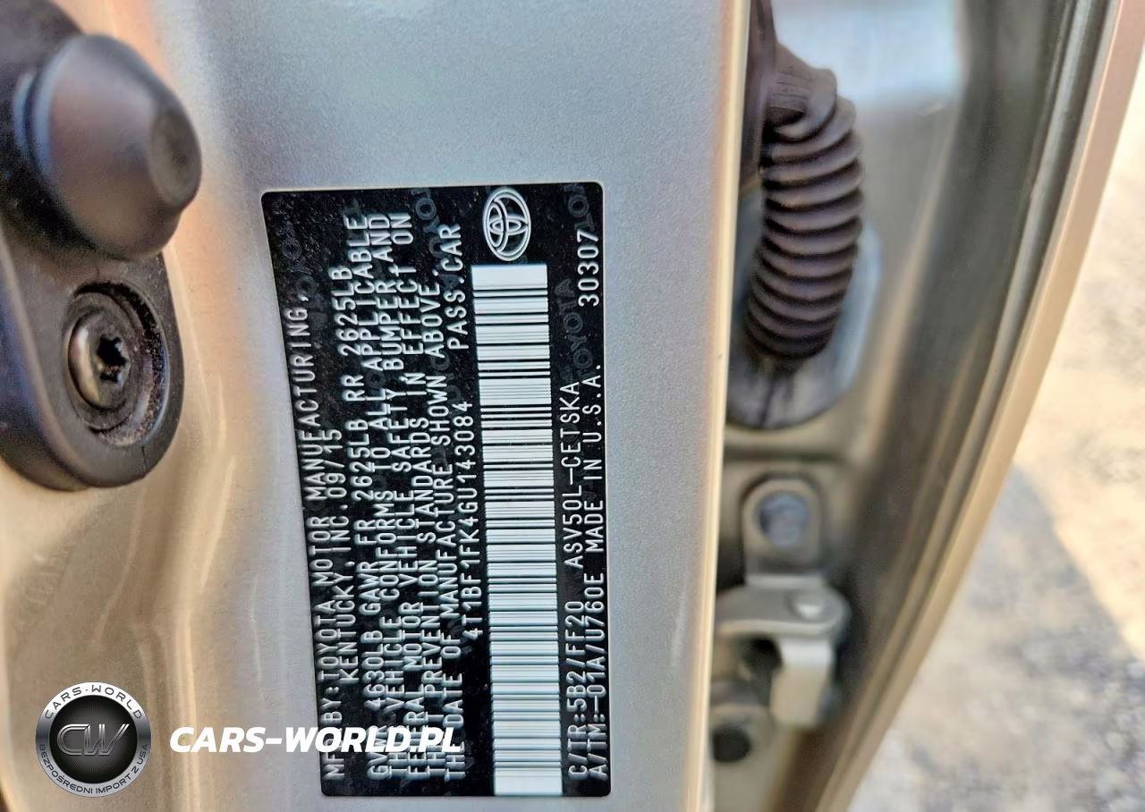 2016 Toyota Camry Se VIN:4T1BF1FK4GU143084 - 12