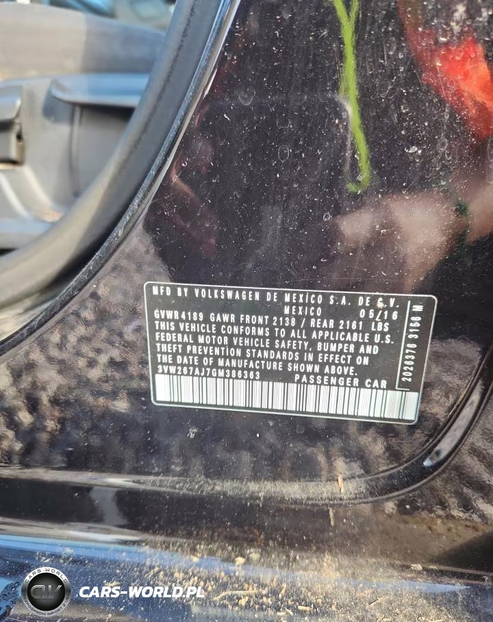 2016 Volkswagen Jetta S VIN:3VW267AJ7GM386363 - 12