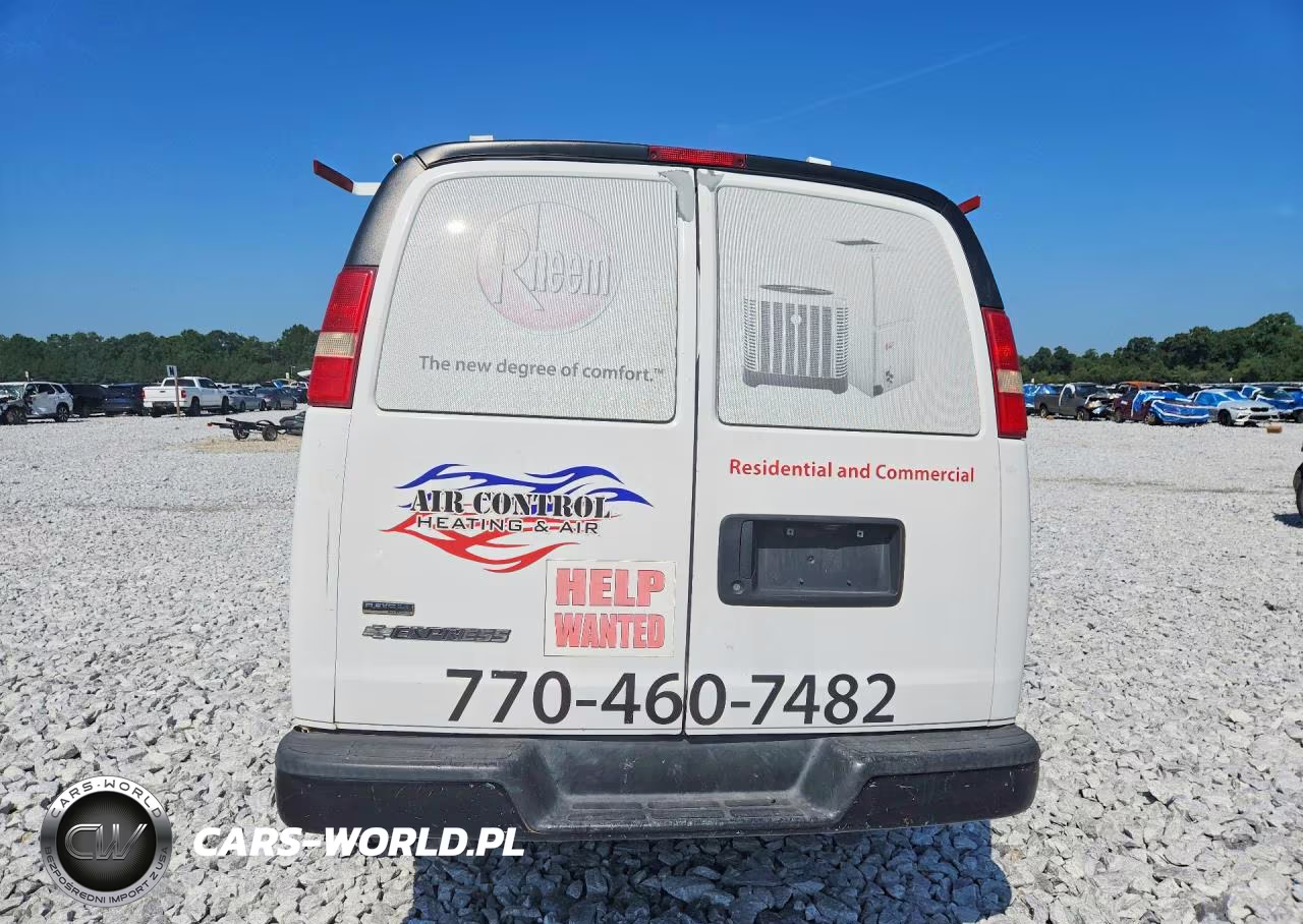 2011 Chevrolet Express G2500 VIN:1GCWGFBA2B1107045 - 6