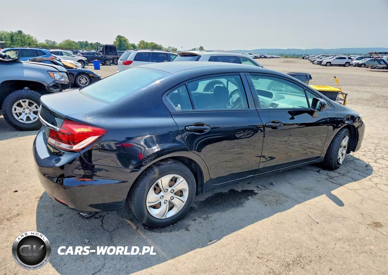 2014 Honda Civic Lx VIN:19XFB2F55EE251839 - 3