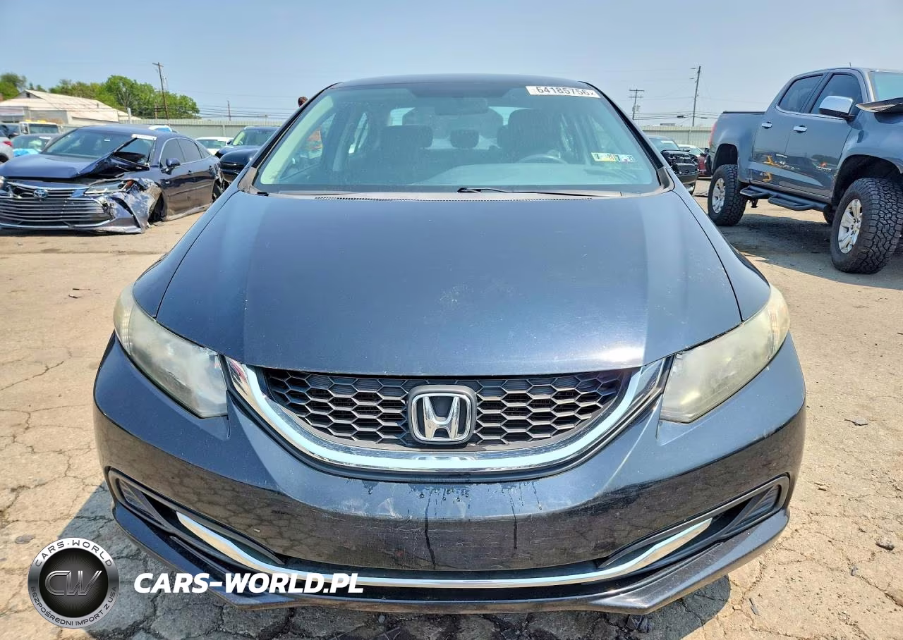 2014 Honda Civic Lx VIN:19XFB2F55EE251839 - 5